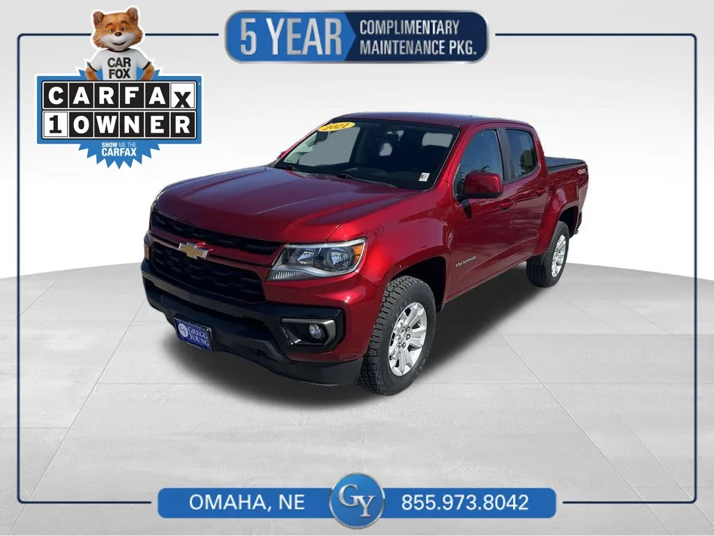 Red 2021 Chevrolet Colorado LT for sale in Omaha, NE