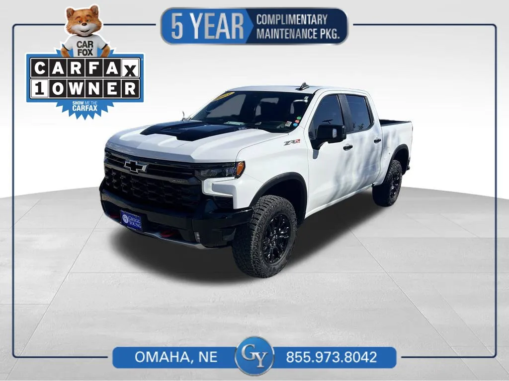 White 2023 Chevrolet Silverado 1500 ZR2 for sale in Omaha, NE