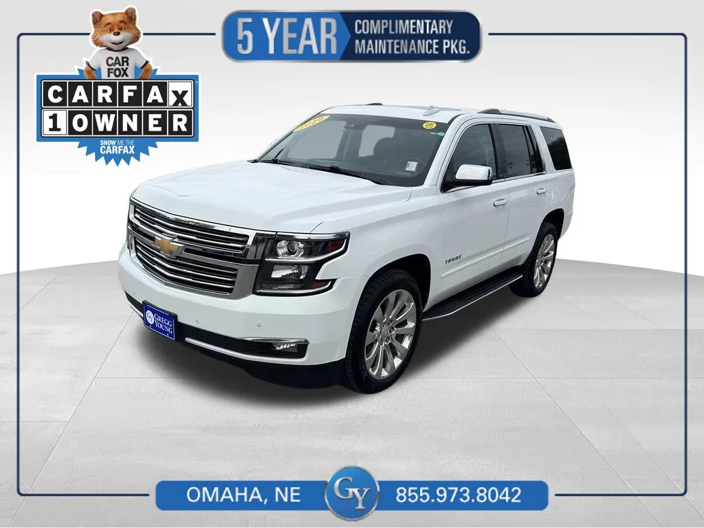 White 2019 Chevrolet Tahoe Premier for sale in Omaha, NE