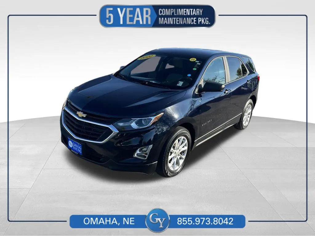 Blue 2020 Chevrolet Equinox LS for sale in Omaha, NE