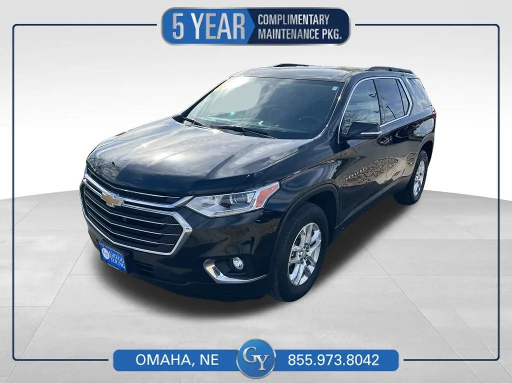Black 2020 Chevrolet Traverse LT for sale in Omaha, NE