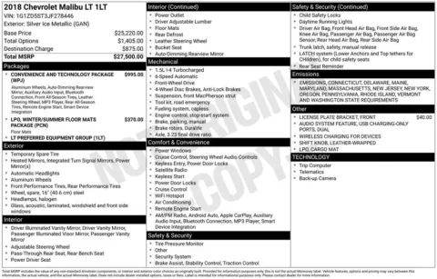 Photos of 2018 Chevrolet Malibu LT for sale in Omaha, NE at Gregg Young Chevrolet - Omaha