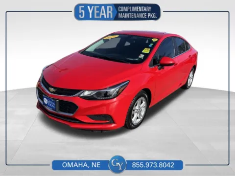 Red 2017 Chevrolet Cruze LT for sale in Omaha, NE