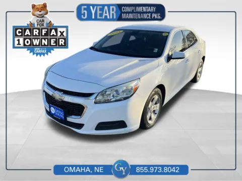 White 2015 Chevrolet Malibu LT for sale in Omaha, NE