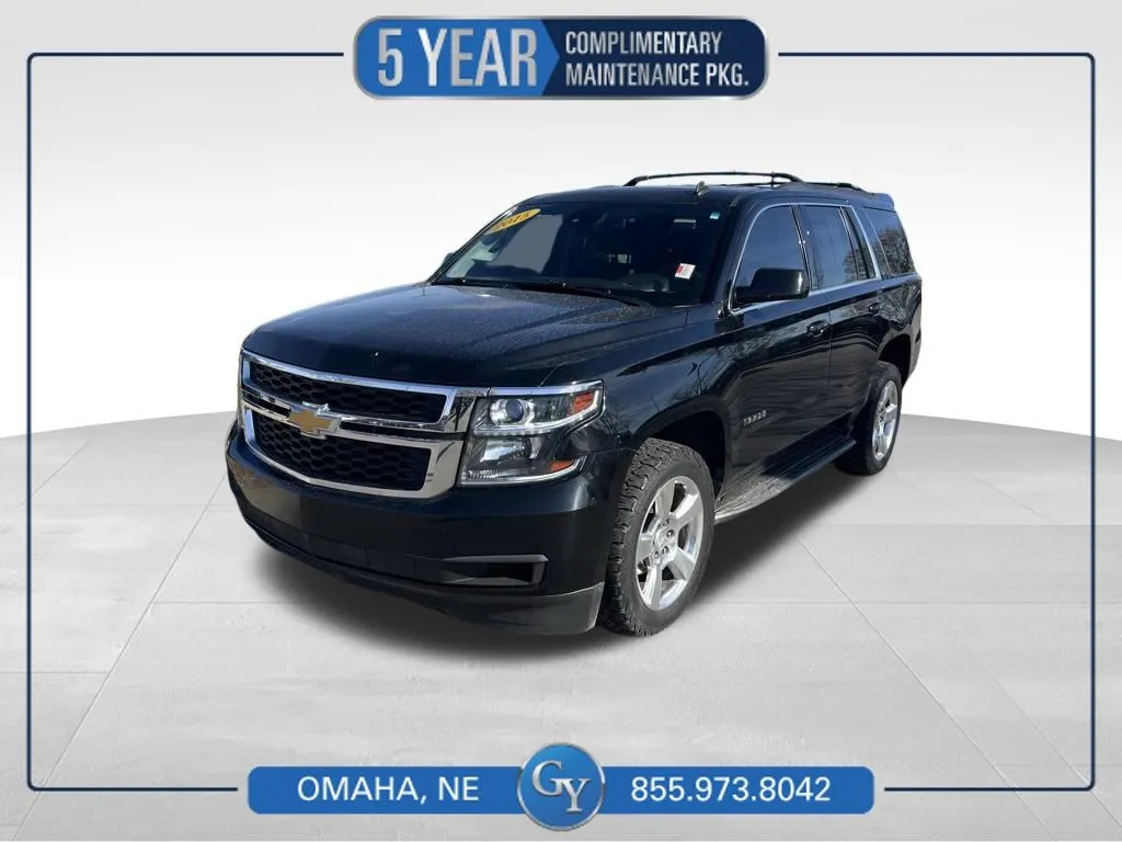 Black 2015 Chevrolet Tahoe LT for sale in Omaha, NE