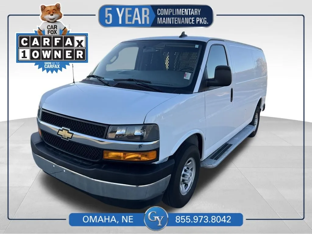 White 2023 Chevrolet Express 2500 Work Van for sale in Omaha, NE