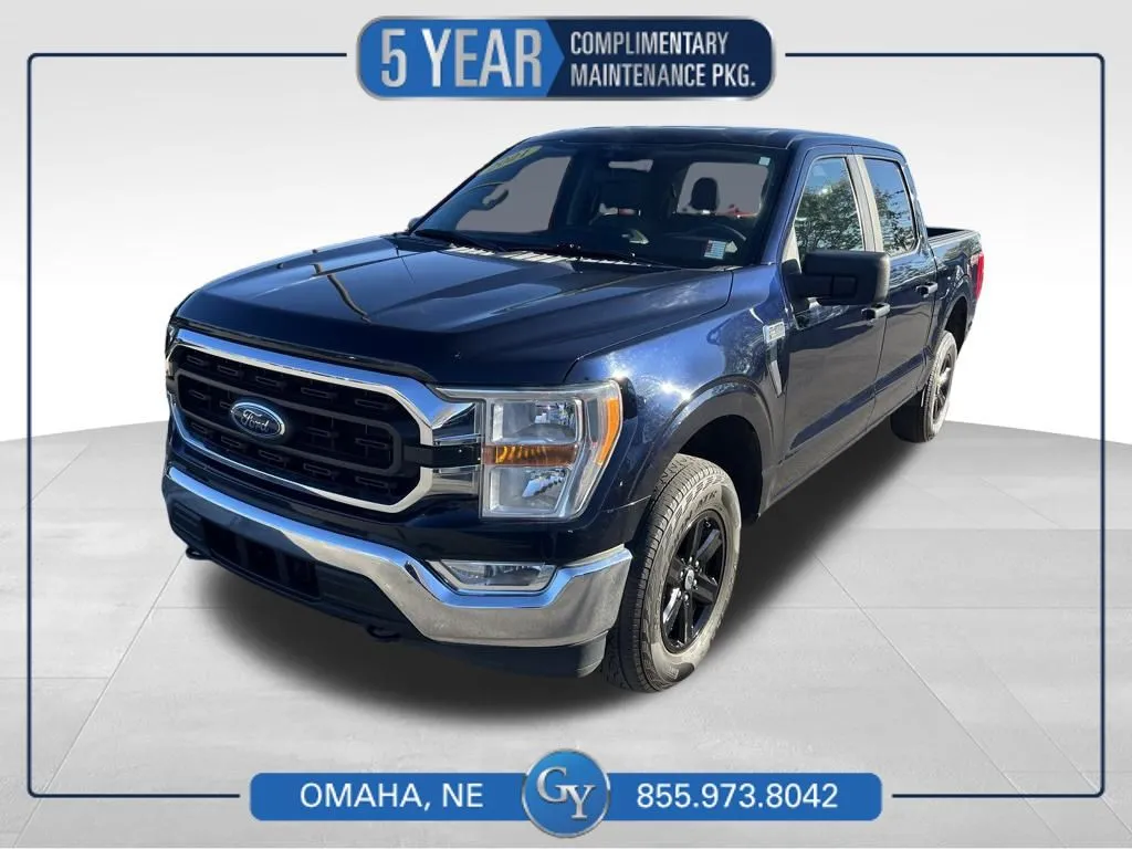 Blue 2021 Ford F-150 XLT for sale in Omaha, NE