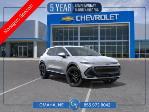 Gray 2025 Chevrolet Equinox EV RS for sale in Omaha, NE