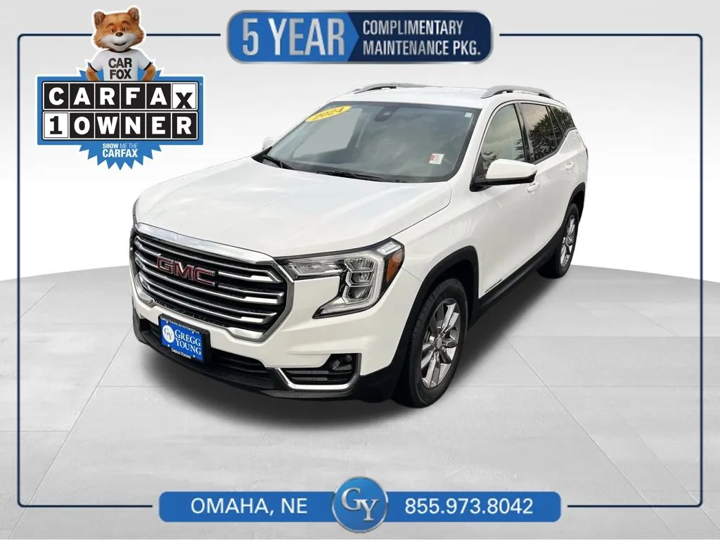 White 2024 GMC Terrain SLT for sale in Omaha, NE