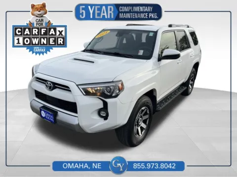 White 2024 Toyota 4Runner TRD Off-Road for sale in Omaha, NE