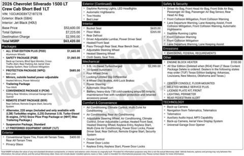 Photos of 2026 Chevrolet Silverado 1500 LT for sale in Omaha, NE at Gregg Young Chevrolet - Omaha