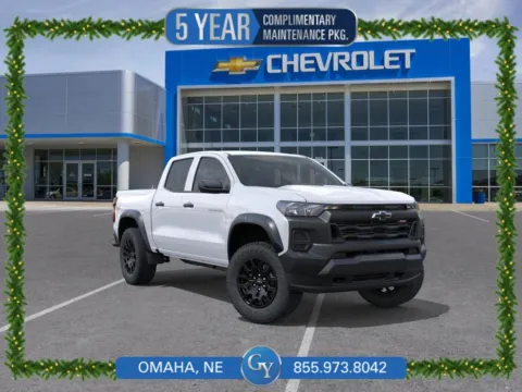 White 2026 Chevrolet Colorado Trail Boss for sale in Omaha, NE