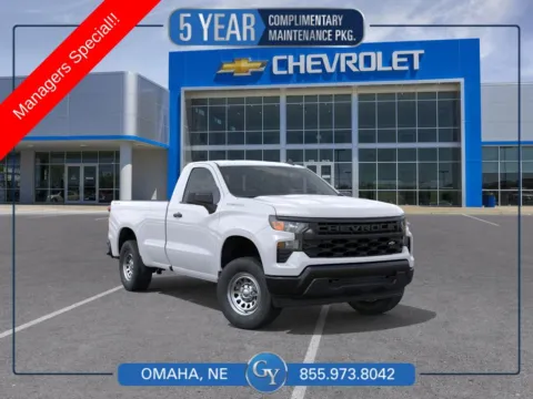 White 2026 Chevrolet Silverado 1500 WT for sale in Omaha, NE