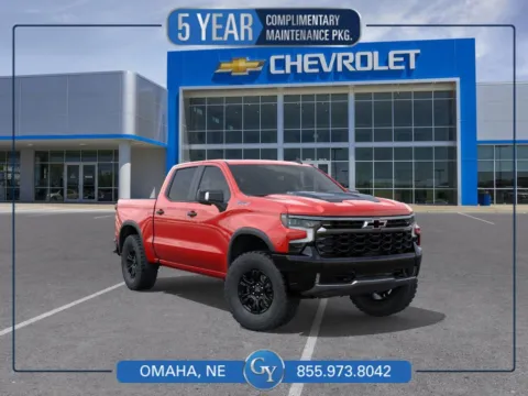 Red 2026 Chevrolet Silverado 1500 ZR2 for sale in Omaha, NE