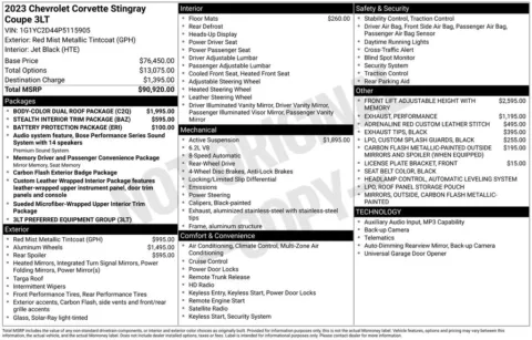 Photos of 2023 Chevrolet Corvette Stingray for sale in Omaha, NE at Gregg Young Chevrolet - Omaha