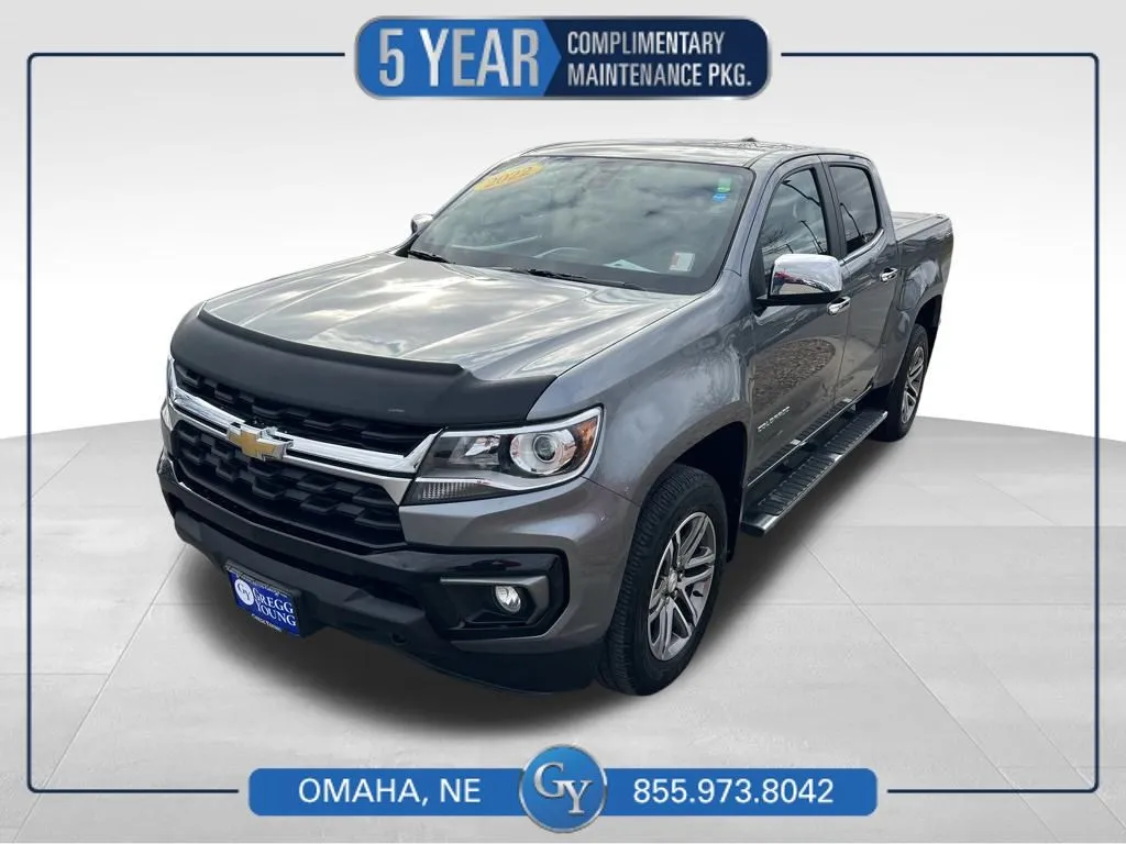 Gray 2022 Chevrolet Colorado LT for sale in Omaha, NE