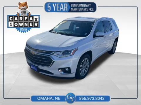 White 2020 Chevrolet Traverse Premier for sale in Omaha, NE