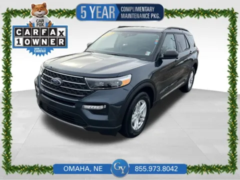 Blue 2023 Ford Explorer XLT for sale in Omaha, NE