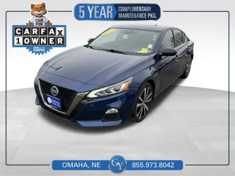 Blue 2021 Nissan Altima 2.5 SR for sale in Omaha, NE