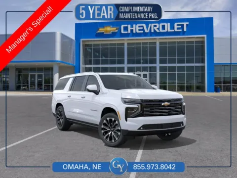 White 2026 Chevrolet Suburban High Country for sale in Omaha, NE
