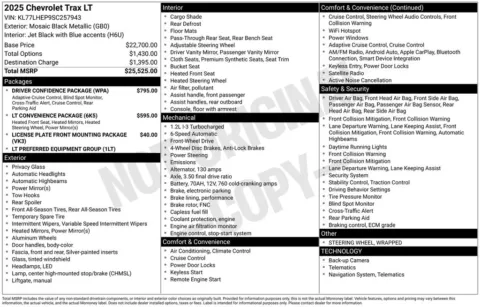 Photos of 2025 Chevrolet Trax LT for sale in Omaha, NE at Gregg Young Chevrolet - Omaha