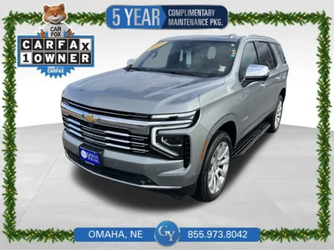 Gray 2025 Chevrolet Tahoe Premier for sale in Omaha, NE