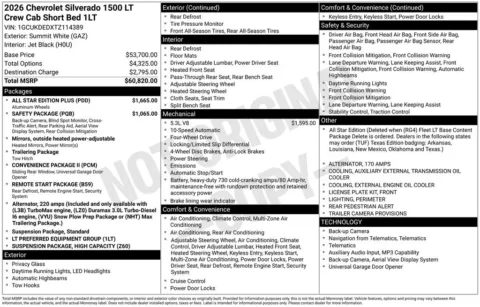 Photos of 2026 Chevrolet Silverado 1500 LT for sale in Omaha, NE at Gregg Young Chevrolet - Omaha