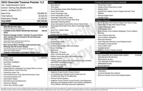 Photos of 2023 Chevrolet Traverse Premier for sale in Omaha, NE at Gregg Young Chevrolet - Omaha