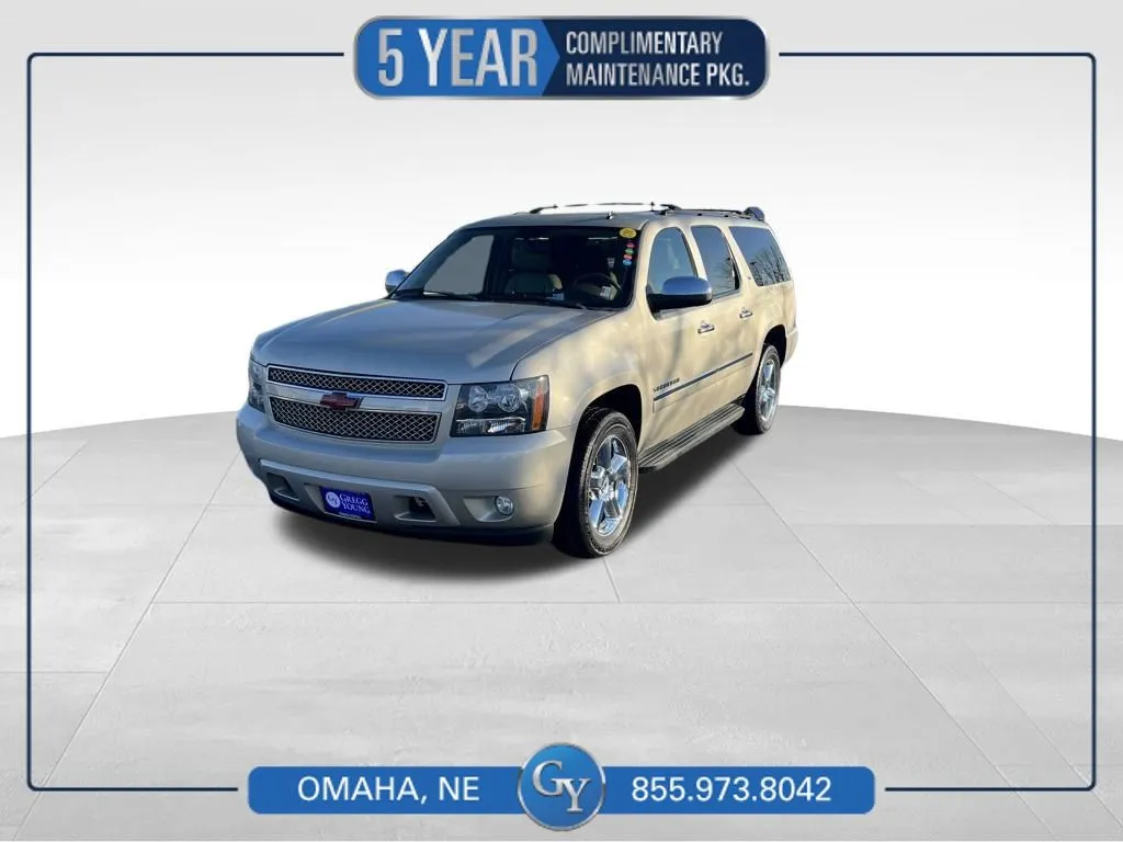 Silver 2013 Chevrolet Suburban 1500 LTZ for sale in Omaha, NE