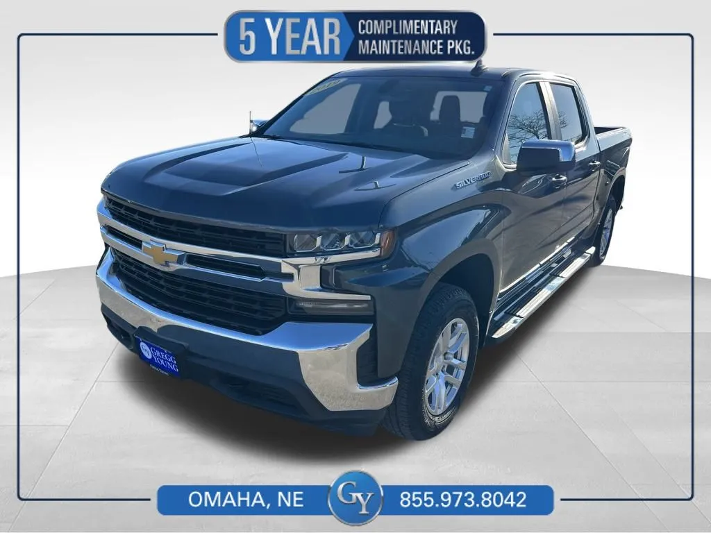 Gray 2019 Chevrolet Silverado 1500 LT for sale in Omaha, NE