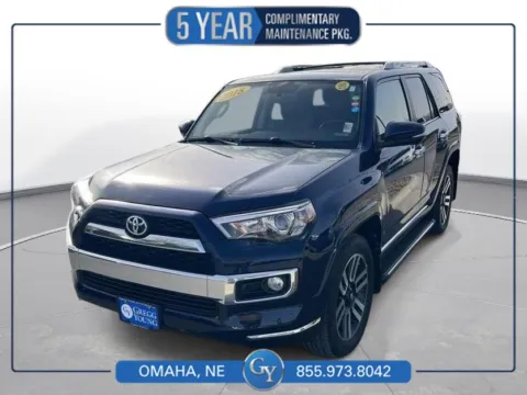 Blue 2018 Toyota 4Runner Limited for sale in Omaha, NE
