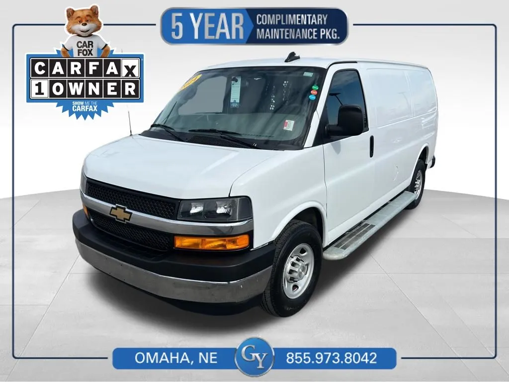 White 2024 Chevrolet Express 2500 Work Van for sale in Omaha, NE