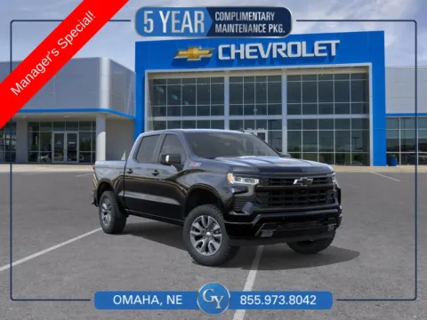 Black 2026 Chevrolet Silverado 1500 RST for sale in Omaha, NE