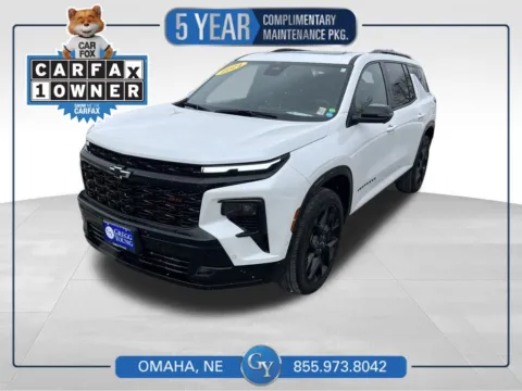 White 2024 Chevrolet Traverse RS for sale in Omaha, NE