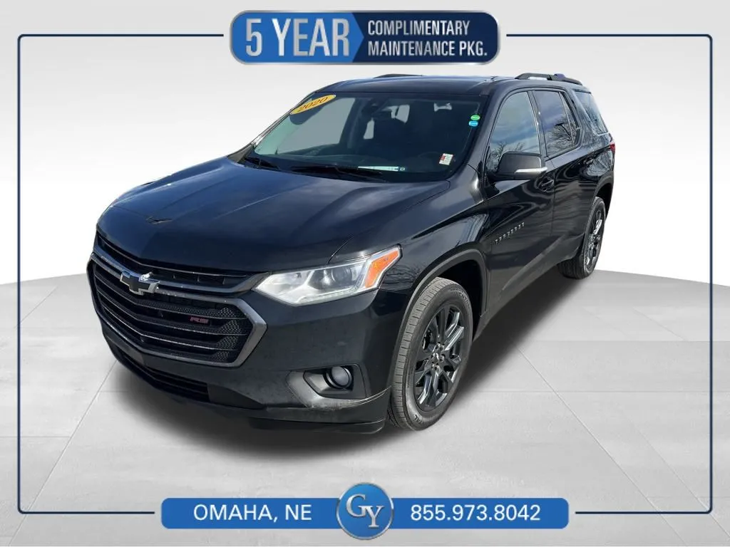 Black 2020 Chevrolet Traverse RS for sale in Omaha, NE