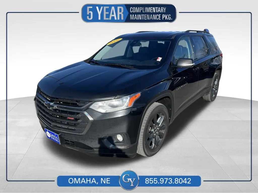 Black 2020 Chevrolet Traverse RS for sale in Omaha, NE