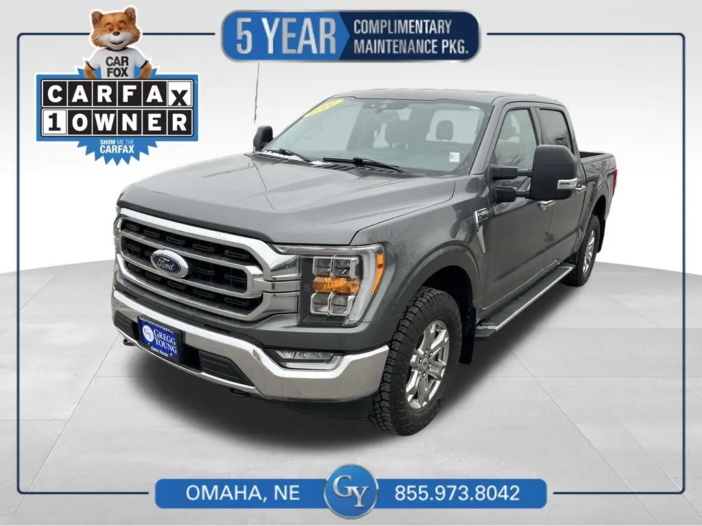 Gray 2022 Ford F-150 XLT for sale in Omaha, NE