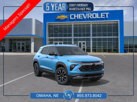 Blue 2026 Chevrolet TrailBlazer ACTIV for sale in Omaha, NE
