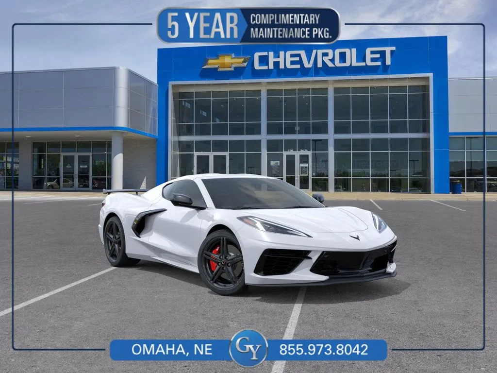 White 2026 Chevrolet Corvette Stingray for sale in Omaha, NE