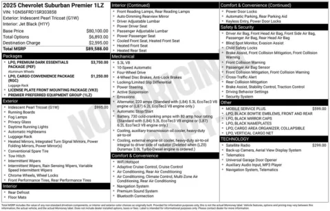 Photos of 2025 Chevrolet Suburban Premier for sale in Omaha, NE at Gregg Young Chevrolet - Omaha