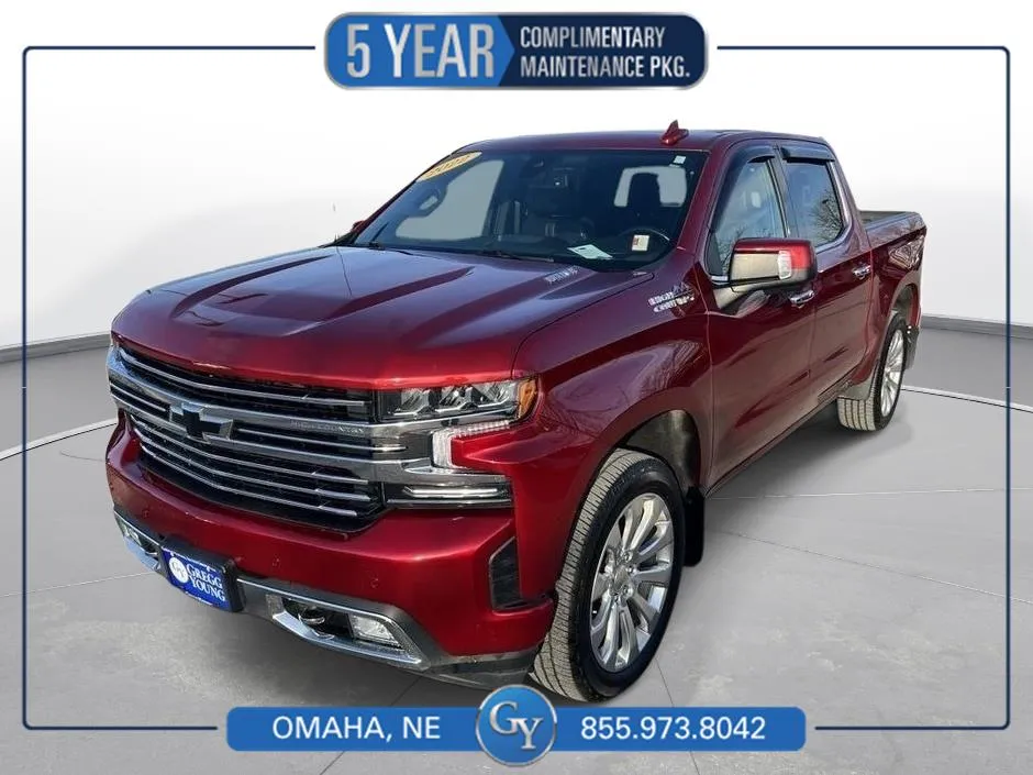 Blue 2022 CHEVROLET SILVERADO LTD K High Country for sale in Omaha, NE