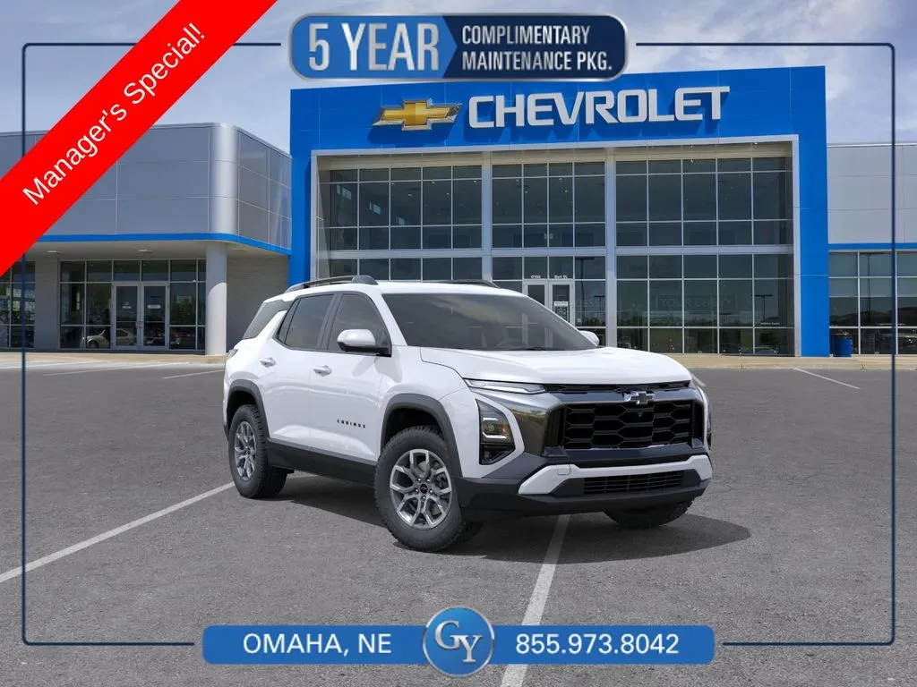 White 2026 Chevrolet Equinox ACTIV for sale in Omaha, NE