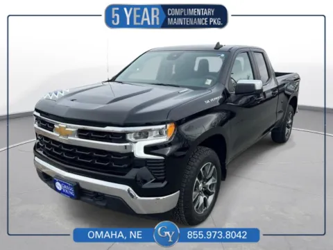 Black 2025 Chevrolet Silverado 1500 LT for sale in Omaha, NE