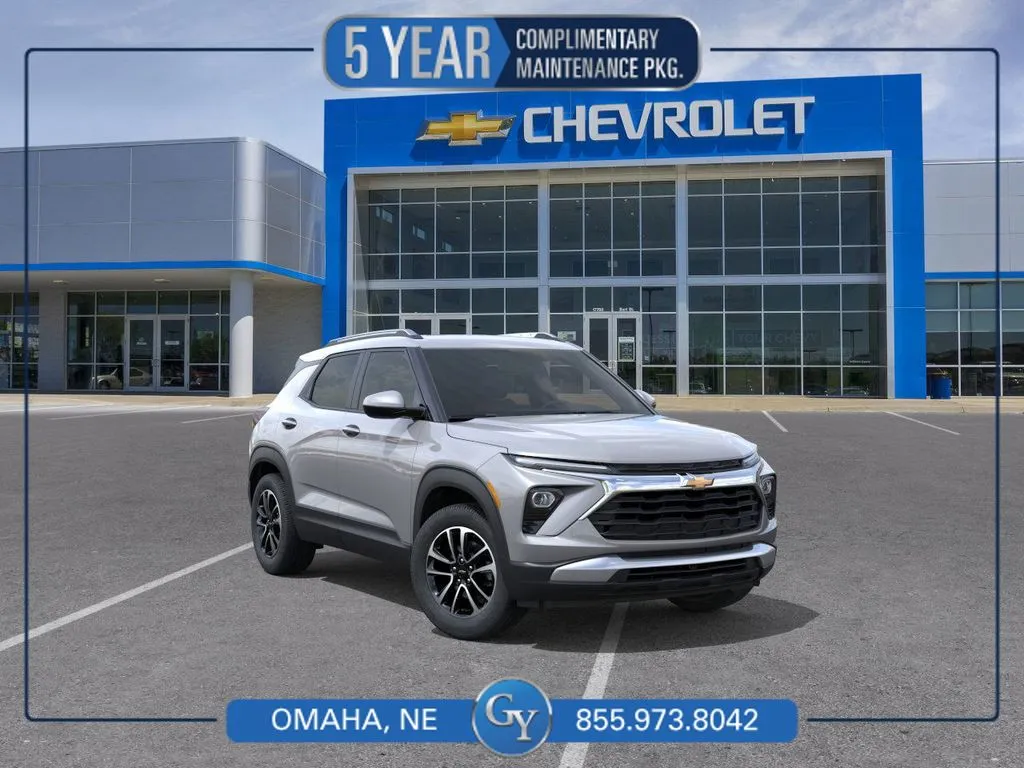 Gray 2026 Chevrolet TrailBlazer LT for sale in Omaha, NE