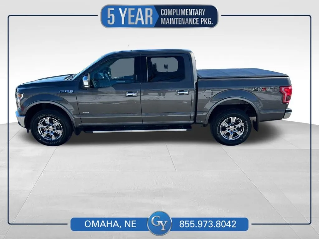 Gray 2017 Ford F-150 Lariat for sale in Omaha, NE