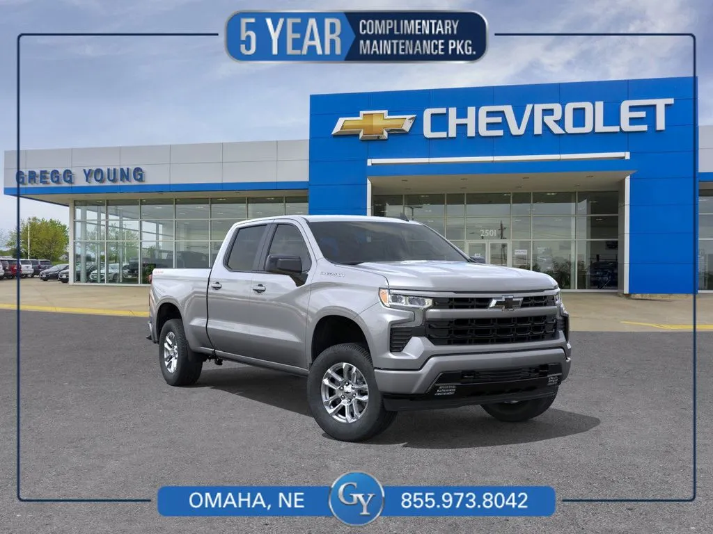 Gray 2026 Chevrolet Silverado 1500 RST for sale in Omaha, NE