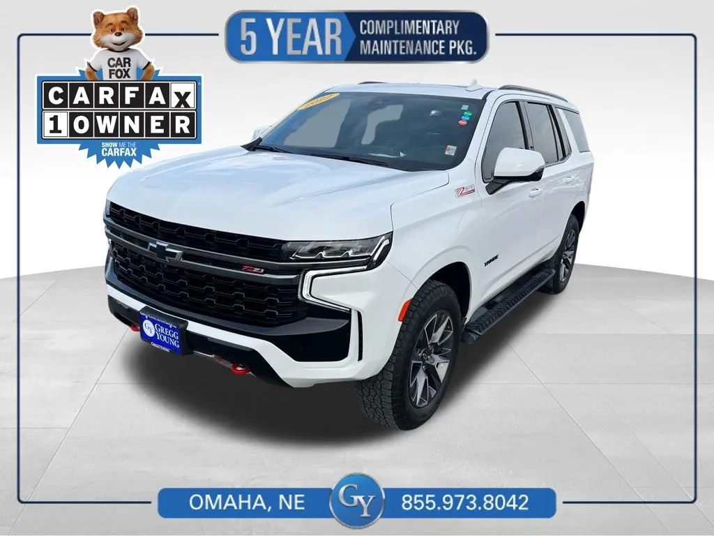 White 2022 Chevrolet Tahoe Z71 for sale in Omaha, NE