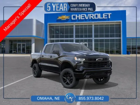 Black 2026 Chevrolet Silverado 1500 LT Trail Boss for sale in Omaha, NE