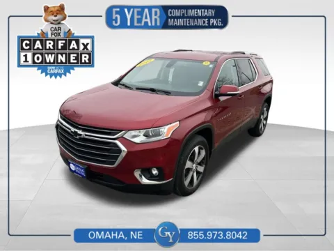Red 2018 Chevrolet Traverse 3LT for sale in Omaha, NE