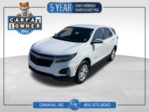 White 2022 Chevrolet Equinox LT for sale in Omaha, NE